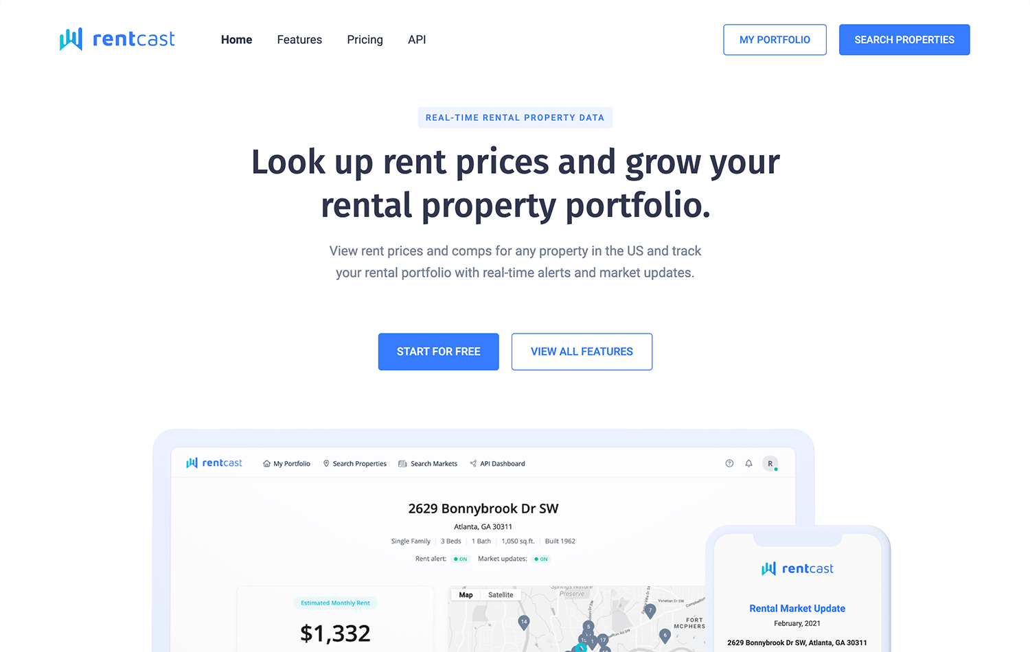 RentCast Home Preview