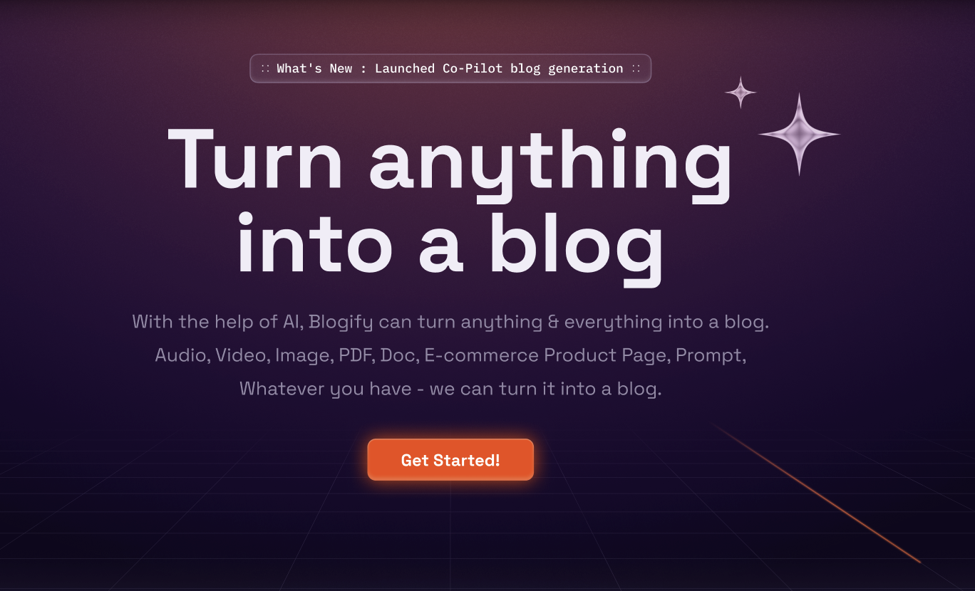 Blogify