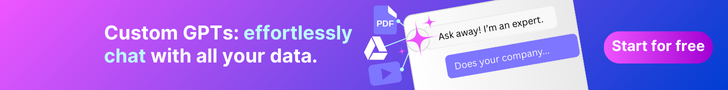 CustomGPT.ai — Custom GPTs: effortlessly chat with all your data. Start for free.